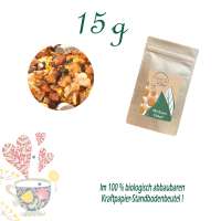 Standbodenbeutel Mini, Kraftpapier, Inhalt 15 g