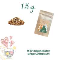 Standbodenbeutel Mini, Kraftpapier, Inhalt 15 g