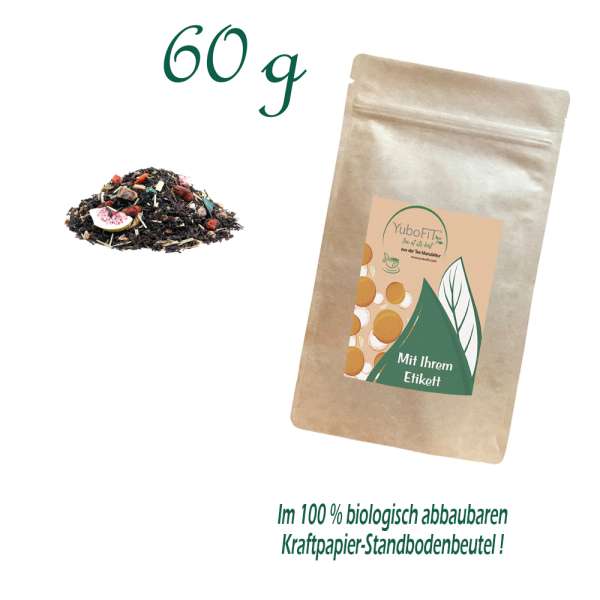 Schwarzer Tee Feige-Spirulina