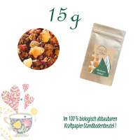 Standbodenbeutel Mini, Kraftpapier, Inhalt 15 g