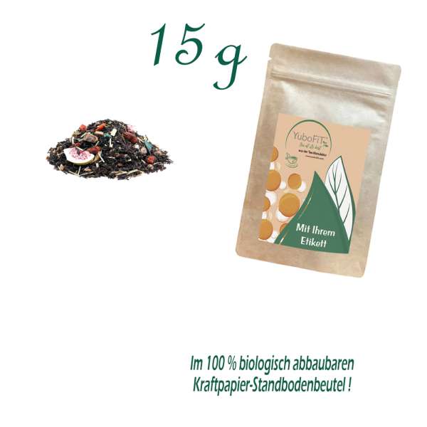 Schwarzer Tee Feige-Spirulina