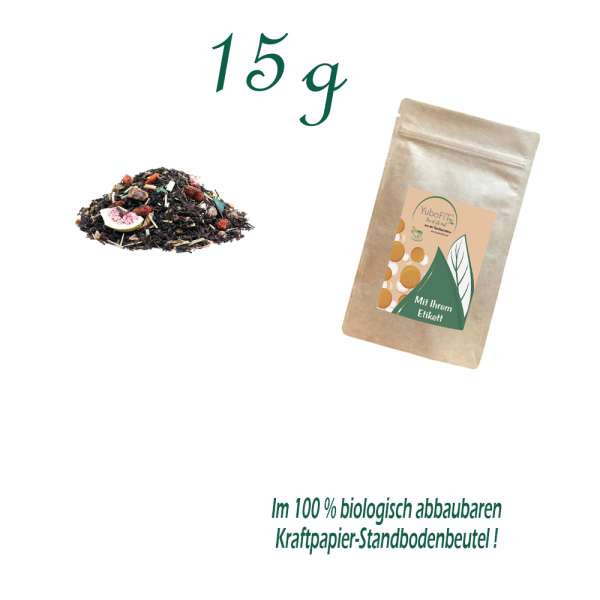 Schwarzer Tee Feige-Spirulina