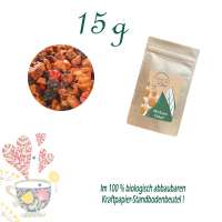 Standbodenbeutel Mini, Kraftpapier, Inhalt 15 g