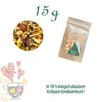 Standbodenbeutel Mini, Kraftpapier, Inhalt 15 g