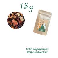 Standbodenbeutel Mini, Kraftpapier, Inhalt 15 g