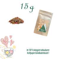 Standbodenbeutel Mini, Kraftpapier, Inhalt 15 g