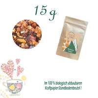 Standbodenbeutel Mini, Kraftpapier, Inhalt 15 g