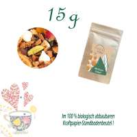 Standbodenbeutel Mini, Kraftpapier, Inhalt 15 g