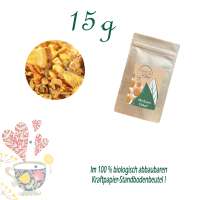 Standbodenbeutel Mini, Kraftpapier, Inhalt 15 g