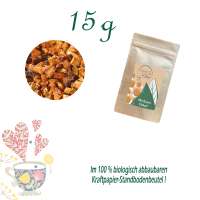 Standbodenbeutel Mini, Kraftpapier, Inhalt 15 g