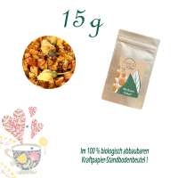 Standbodenbeutel Mini, Kraftpapier, Inhalt 15 g