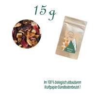 Standbodenbeutel Mini, Kraftpapier, Inhalt 15 g