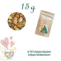 Standbodenbeutel Mini, Kraftpapier, Inhalt 15 g