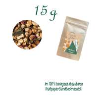 Standbodenbeutel Mini, Kraftpapier, Inhalt 15 g