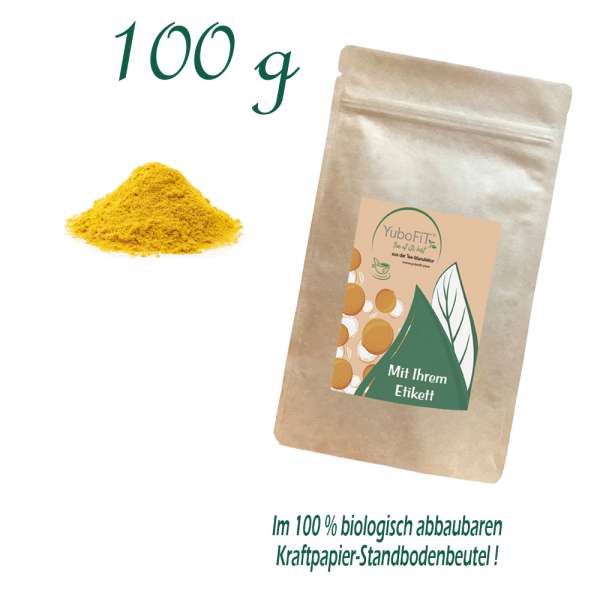 BIO Kurkuma-Latte Vanille-Ingwer-Orange - 2,5kg Tee