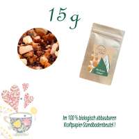 Standbodenbeutel Mini, Kraftpapier, Inhalt 15 g