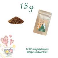 Standbodenbeutel Mini, Kraftpapier, Inhalt 15 g