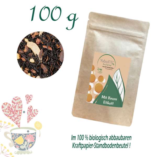 Almond Cocoa Split Bio Tee