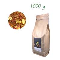 Bulk-Pack Flachbodenbeutel, Kraftpapier, Inhalt 1000 g