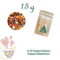 Standbodenbeutel Mini, Kraftpapier, Inhalt 15 g