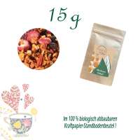 Standbodenbeutel Mini, Kraftpapier, Inhalt 15 g