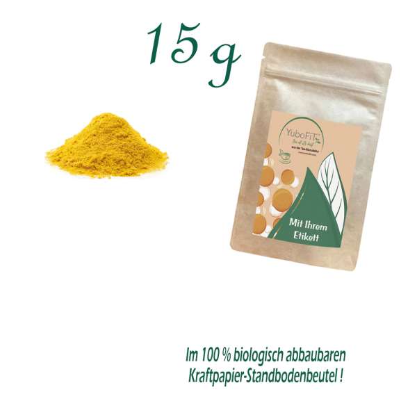 BIO Kurkuma-Latte Vanille-Ingwer-Orange - 2,5kg Tee