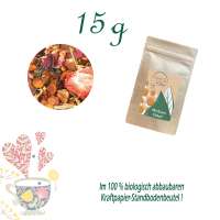 Standbodenbeutel Mini, Kraftpapier, Inhalt 15 g