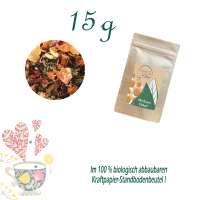 Standbodenbeutel Mini, Kraftpapier, Inhalt 15 g