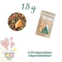 Standbodenbeutel Mini, Kraftpapier, Inhalt 15 g